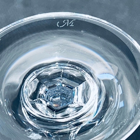 Waterford Marquis Hanover 7.5” tall Crystal Water Wine Goblets Pair - Picture 6 of 7